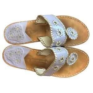 Stephen Bonanno Palm‎ Beach Flat Sandals Purple 7.5